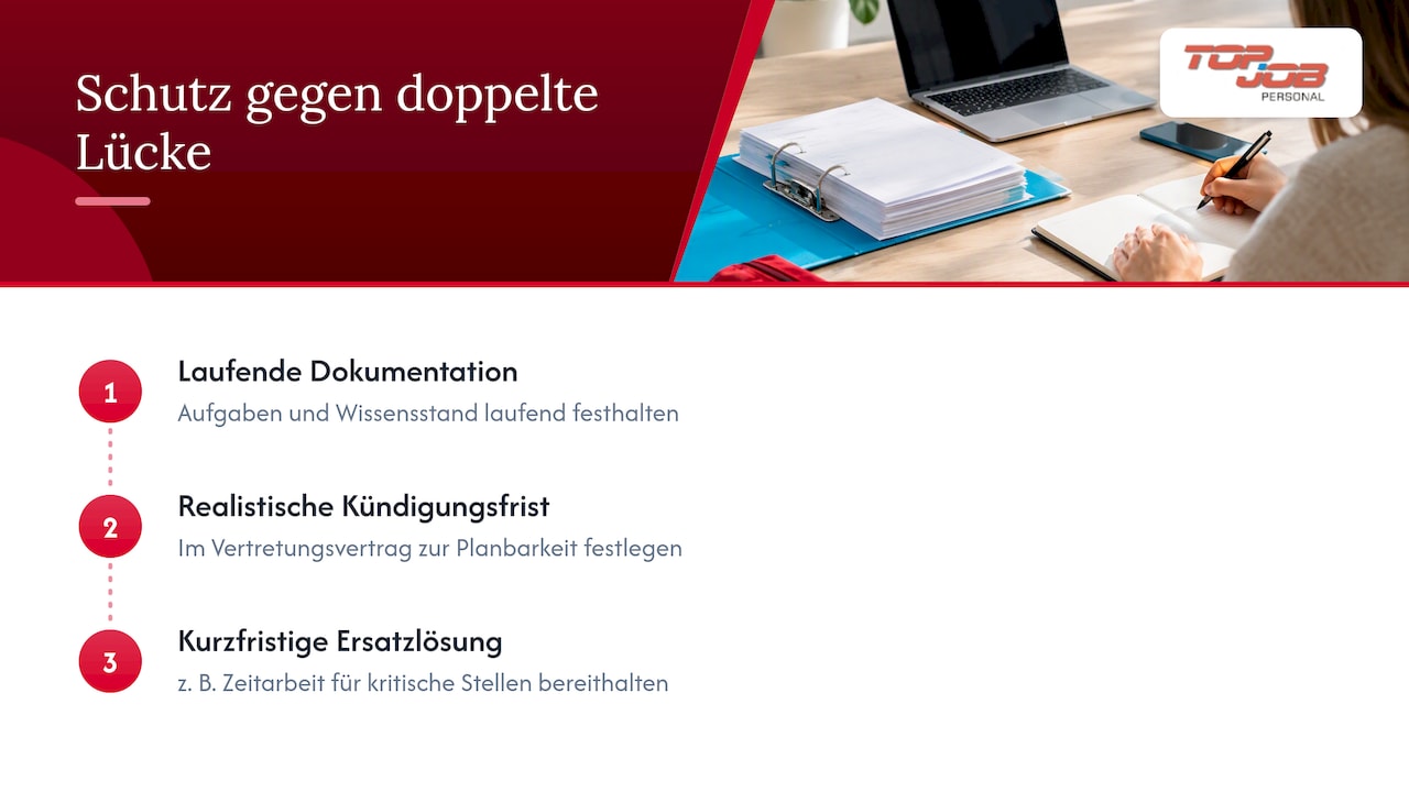 Drei Strategien gegen eine weitere Vertretungslücke