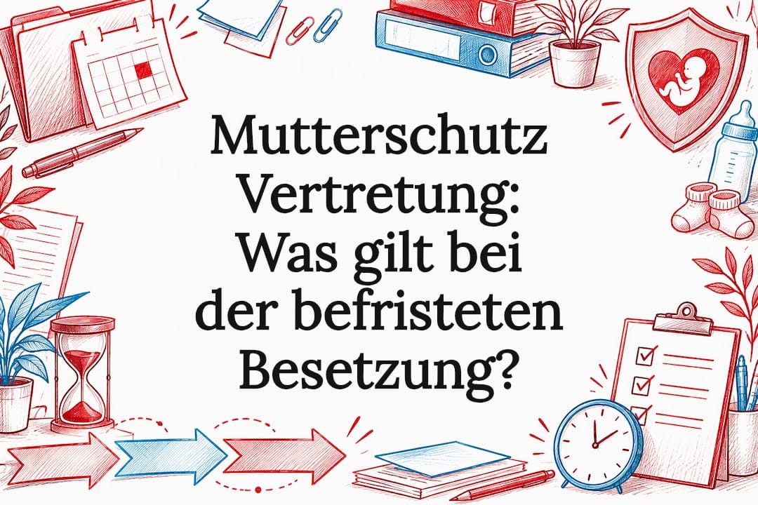 Titelbild zum Thema Mutterschutz und Vertretung