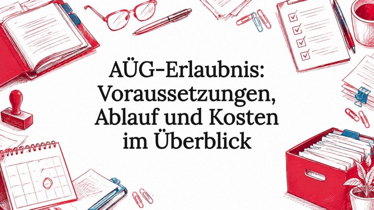 Übersicht der Unterlagen zur AÜG-Genehmigung