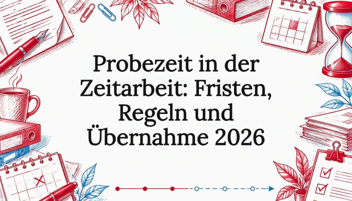 Handgezeichnete Kalender- und Vertragsmotive als kreative Titelrahmen